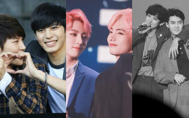 Những con thuyền đam mỹ của Kpop khiến fan ra sức đẩy điên đảo