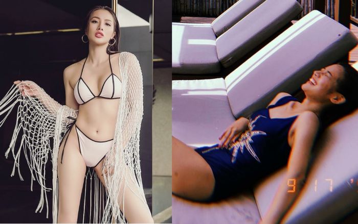 Cùng là áo tắm, Hoàng Yến Chibi dễ thương hết mức còn 'gái ế' Trương Nhi lại quá sức gợi cảm