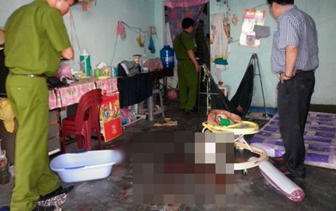 Mâu thuẫn gia đình, người đàn ông đâm chết mẹ ruột, đánh vợ bị thương rồi tự sát