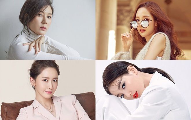 Lộ diện sau sinh con, Kim Ha Neul đọ sắc cùng Park Min Young, Yoona và Suzy trên tạp chí