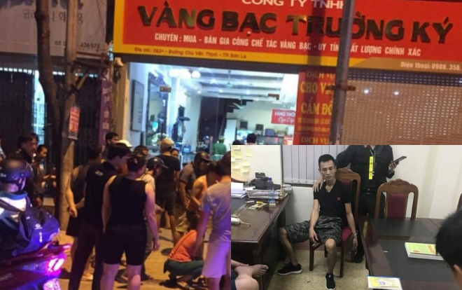 Vụ mang súng đi cướp tiệm vàng ở Sơn La: 3 nghi phạm đã theo dõi cửa hàng từ vài ngày trước