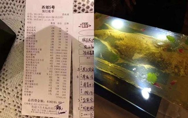 Dân chơi Dubai 'đốt' 1,4 tỷ để mời bạn bè ăn tối