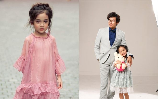 Không ngờ 'con gái' Kiều Minh Tuấn lại có gu thời trang xinh không đợi tuổi thế này