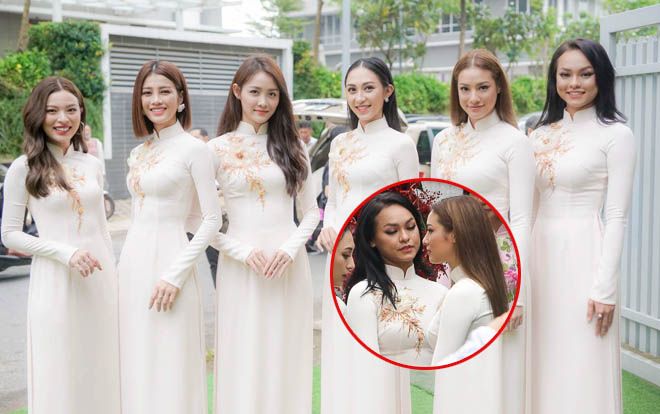 Mai Ngô - Lilly Nguyễn mũm mĩm bất ngờ trong dàn phụ dâu của tân nương Lan Khuê