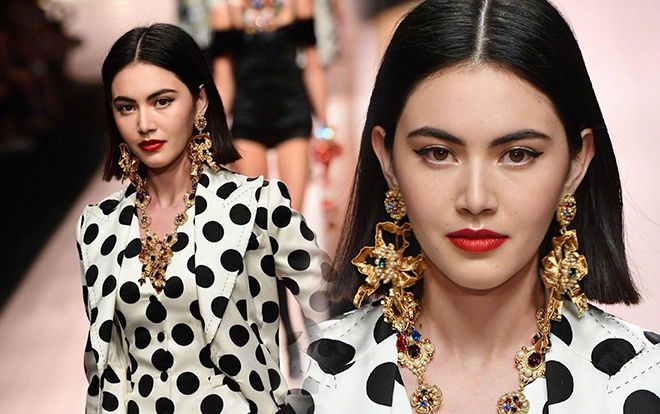 'Ma nữ Thái Lan' Mai Davika được netizen xứ Trung khen ngợi hết lời sau khi catwalk tại Milan Fashion Week