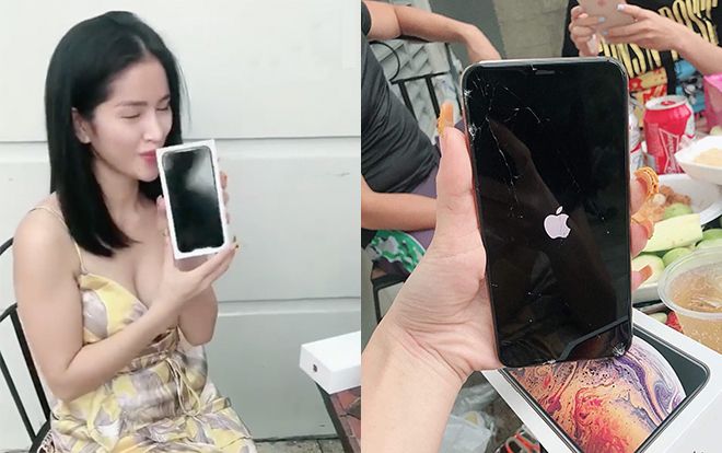 Quá hào hứng khi mở hộp iPhone Xs Max, cô nàng nhận 'trái đắng' khiến ai cũng xót xa