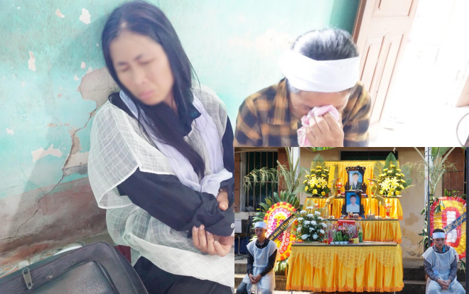 Nỗi đau tận cùng của người phụ nữ mất chồng con sau khi bị người họ hàng cầm dao cuồng sát trong đêm