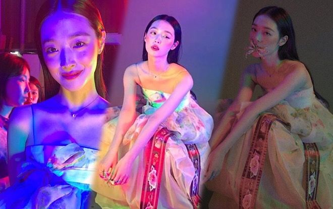 Khoe ảnh mặc Hanbok ngày Tết Trung thu nhưng Sulli bị cư dân mạng chỉ trích vì điều này
