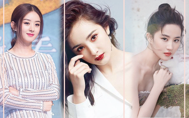 Địa vị sao nữ Hoa Ngữ thế hệ sau năm 85: Dương Mịch đứng đầu, Triệu Lệ Dĩnh cùng Lưu Diệc Phi bám sát ngay sau