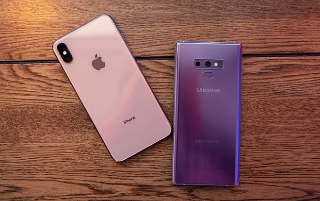 Đọ hiệu năng Samsung Galaxy Note9 và iPhone Xs Max cho thấy điều bất ngờ