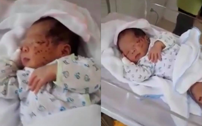 Kinh hoàng mẹ đẻ bỏ rơi con mới sinh xuống nhà vệ sinh rồi thản nhiên như không có chuyện gì