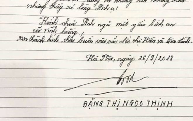 Xúc động dòng sổ tang viếng Chủ tịch Nước Trần Đại Quang