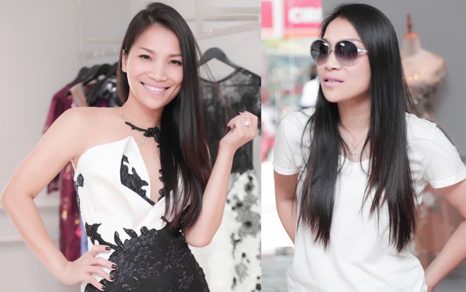 Sau 3 lần sinh nở, Hồng Ngọc vẫn giữ được đường cong đáng mơ ước ở tuổi 40