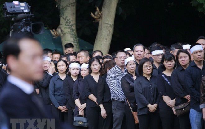 Những hình ảnh xúc động trong Quốc tang Chủ tịch nước Trần Đại Quang