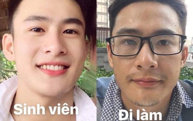 Xưa có 'thuyết dùng chồng như phá', nay có chân lý hễ sinh viên đi làm soái ca cũng biến thành tàn tạ thế này đây