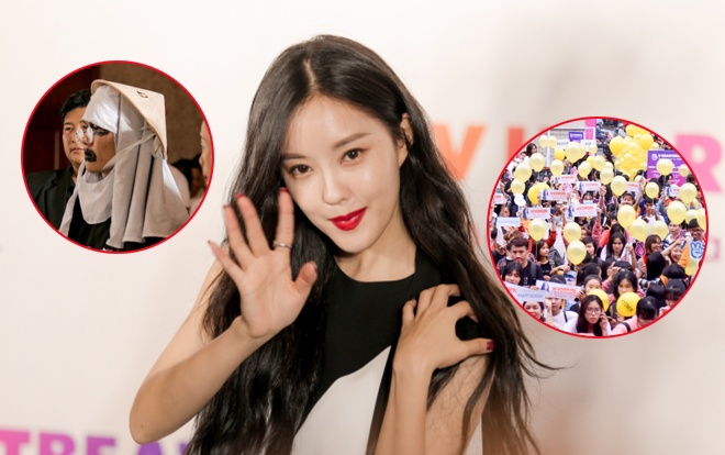 Fansign khó quên của Hyomin: Vừa 'khóc thét' vì Valak đã hạnh phúc 'không nói nên lời' với hàng trăm quả bóng bay từ Queen's Việt