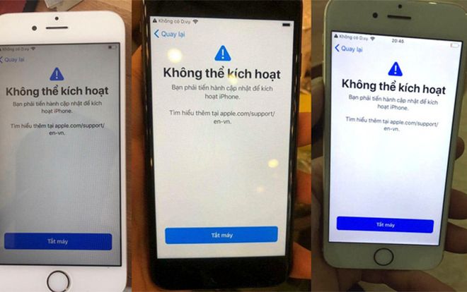Hàng loạt iPhone tại Việt Nam bị biến thành cục gạch sau khi lên iOS 12