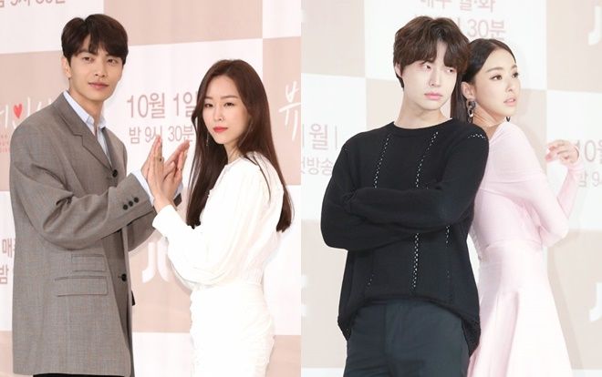Họp báo 'The Beauty Inside': Seo Hyun Jin - Lee Da Hee xinh lung linh, tình tứ bên Lee Min Ki và Ahn Jae Hyun