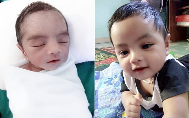 Hình ảnh mới nhất của cậu bé từng gây sốt với khuôn mặt hoàn mỹ ngay từ khi lọt lòng dù sinh non 2 tháng