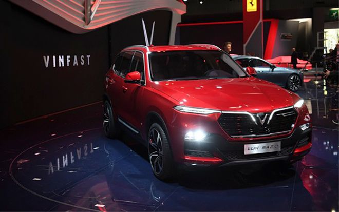 Chi tiết SUV Lux SA2.0 của VinFast vừa được ra mắt tại Paris Motor Show 2018