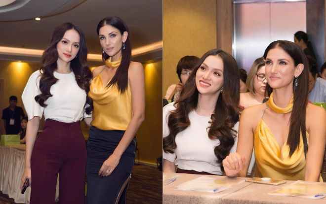 Lộng lẫy chẳng kém chị đại Asia's Next Top, Hương Giang mặc kín mít vẫn vòng nào ra vòng đấy