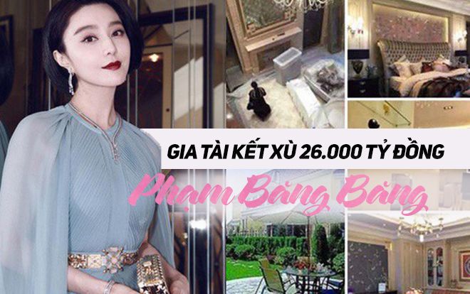Sở hữu khối tài sản hơn 26.000 tỷ đồng, Phạm Băng Băng làm gì mà giàu có đến vậy?