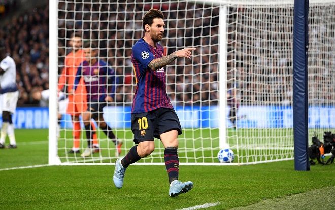 Messi làm lu mờ Harry Kane, Barca vùi dập Tottenham đầy kịch tính