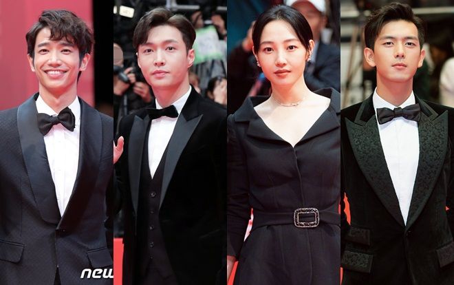 Vừa xác nhận trở lại cùng EXO, Lay cùng Lữu Dĩ Hào, Lý Hiện tỏa sáng tại thảm đỏ 'LHP Busan 2018'