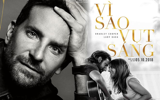 Đạo diễn Bradley Cooper: 'Giọng của Lady Gaga trong 'A Star is Born' là nguồn cảm hứng cho tôi'