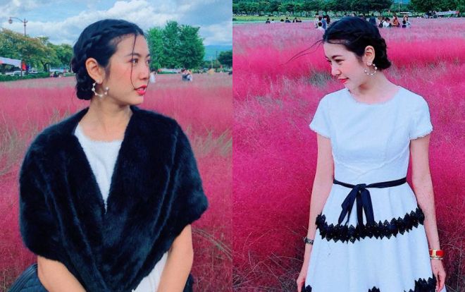 Á hậu Thuý Vân hóa nàng tiểu thư lẻ bóng trong ngày tình cũ John Tuấn Nguyễn kết hôn với Lan Khuê