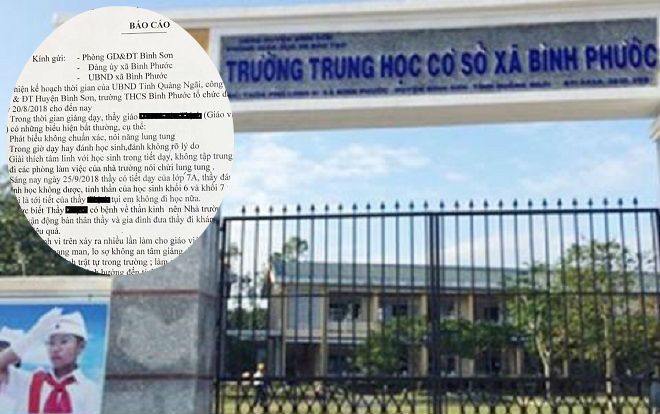 Giáo viên nghi tâm thần đứng lớp: Vô cớ chửi bới đánh đập và giải thích tâm linh cho học sinh trong giờ dạy