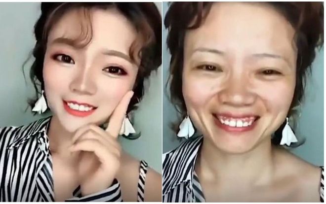 Tận mắt chứng kiến trình trang điểm đã đạt đến ‘cảnh giới’ của những ‘gái xấu nhưng biết phấn đấu’