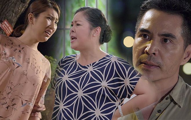'Gạo nếp gạo tẻ' tập 68: Hân trơ tráo lăng nhăng, thách thức Kiệt li dị khiến bà Mai phải nói câu này