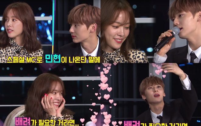 'Happy Together 4': Kém 12 tuổi, Hwang Min Hyun (Wanna One) làm gì khiến 'noona' Han Ji Min đổ gục?