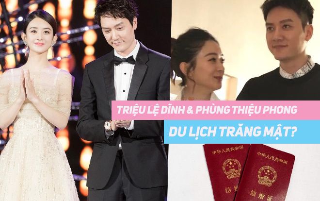 Sau tin đồn Triệu Lệ Dĩnh kết hôn với Phùng Thiệu Phong, báo chí Trung Quốc đưa tin cặp đôi hưởng tuần trăng mật tại Hong Kong