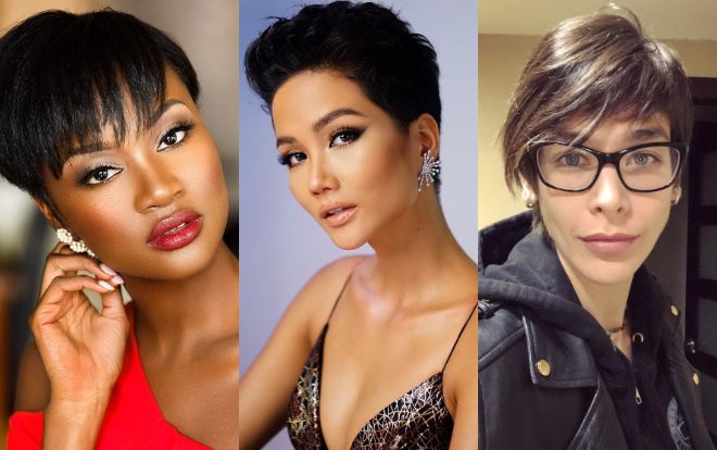 Đây là những Hoa hậu tóc ngắn giống H'He Niê, ai 'chuẩn men' nhất?