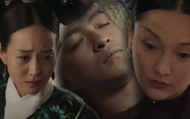 'Hậu cung Như Ý truyện': Hải Lan gào khóc, Như Ý chết đứng khi nhìn thi thể Vĩnh Kỳ trên giường bệnh