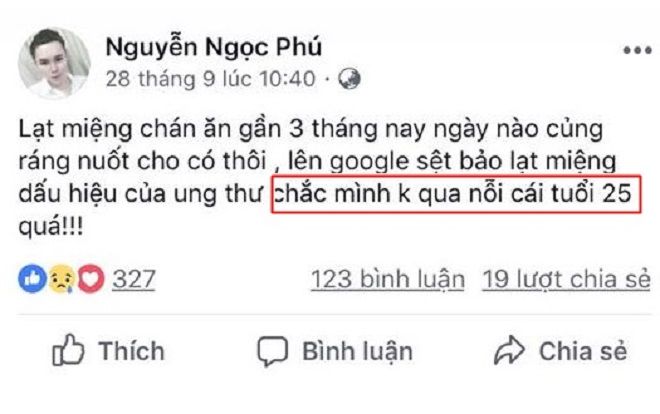 Cháu ngoại của cụ bà 'xì tin nhất Việt Nam' đã đăng những dòng trạng thái dự báo về cái chết trước khi mất