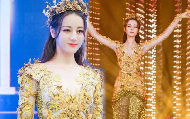 Đẹp như tiên nữ nhưng Địch Lệ Nhiệt Ba vẫn bị chê bai vì điều này khi hoá Nữ thần Kim Ưng