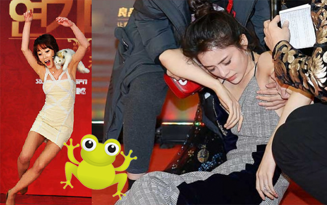 Phì cười trước những pha 'vồ ếch' của mỹ nhân trên thảm đỏ