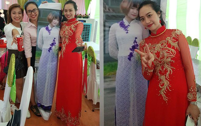 Hội bạn thân 'lầy lội' quyết tâm in ảnh người vắng mặt để đem đến đám cưới chụp ảnh với cô dâu khiến cư dân mạng thích thú