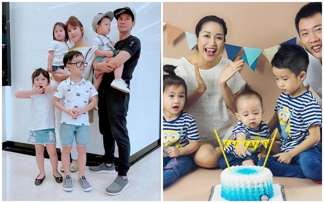 Những gia đình đông con nhất showbiz Việt khiến fan vừa tò mò vừa ngưỡng mộ