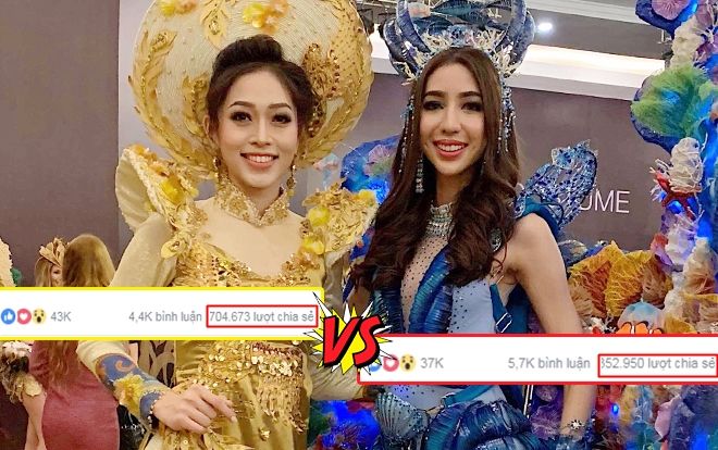 Phương Nga lại dẫn đầu 'toàn thế giới', gấp đôi điểm đối thủ sừng sỏ này tại Miss Grand International 2018