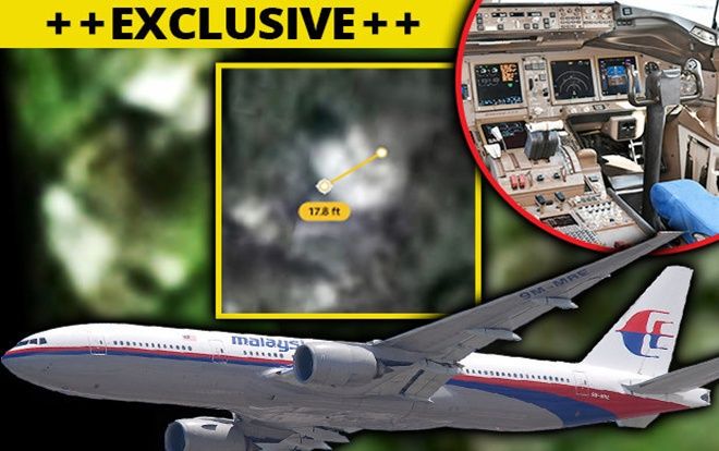 Xuất hiện hình ảnh nghi là mũi và đuôi máy bay MH370 trong rừng rậm Campuchia