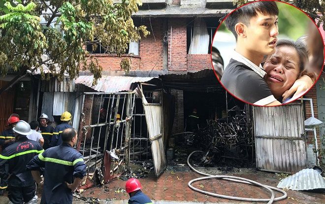 Những hình ảnh đau lòng sau vụ cháy xưởng sản xuất ghế sofa ở Hà Nội khiến 5 người thương vong