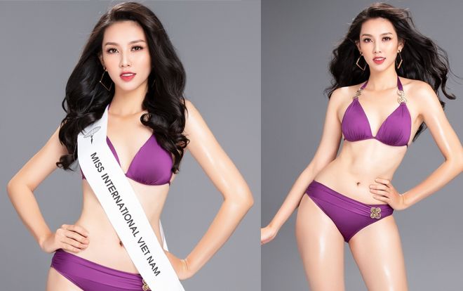 'Ngạt thở' trước body nóng bỏng của Nguyễn Thúc Thùy Tiên trước thềm Hoa hậu Quốc tế