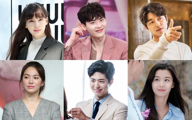 Bỏ phiếu trên báo Hàn (15/10): Gong Yoo dẫn trước Jeon Ji Hyun, chị em Song Hye Kyo - Park Bo Gum đối đầu Lee Na Young - Lee Jong Suk