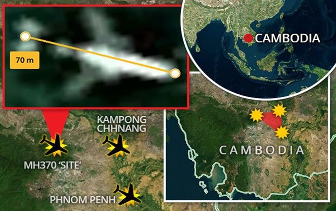 MH370 rơi giữa 'mồ chôn máy bay' trong rừng Campuchia