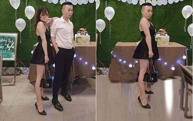 Lỡ dại nhờ photoshop xóa bạn gái bên cạnh, ai ngờ lại hóa con gái sau một click chuột