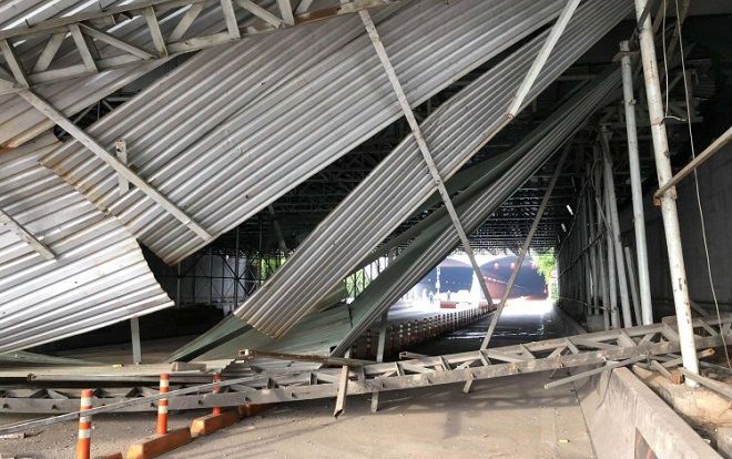 Vụ xe tải làm sập giàn giáo thi công cầu vượt tại hầm Thủ Thiêm: Trần tình của tài xế